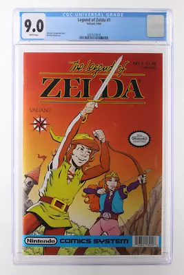 Buy Legend Of Zelda #1 - Valiant 1990 CGC 9.0 1st Valiant Brand Emblem. 1st Valiant  • 175.09£