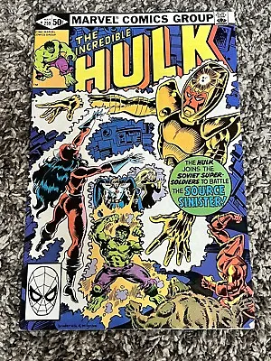 Buy The Incredible Hulk #259 Marvel (May, '81) -BronzeAge- • 6.31£