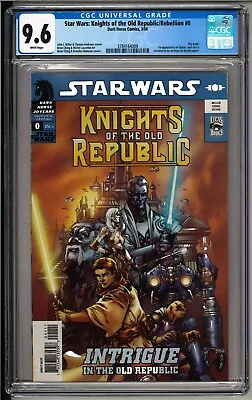 Buy Knights Of The Old Republic #0 CGC 9.6 White! 1st Appearance Squint! Darth Malak • 46.51£