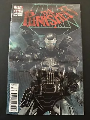 Buy Punisher #218 (2018) Lenticular Cover | Iron Man #282 War Machine Homage Cover • 9.99£