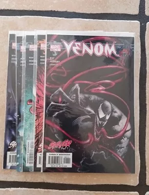 Buy Venom #1, 2, 3, 4 & 5 SHIVER Marvel Comics  2003 First Prints • 14.99£