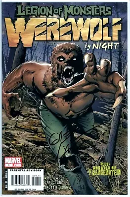 Buy Lom Werewolf By Night #1 Dynamic Forces Signed Greg Land Df Coa Marvel Disney • 24.95£