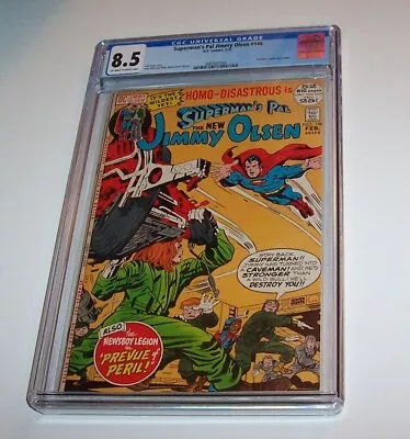 Buy Superman's Pal Jimmy Olsen #146 - DC 1972 Bronze Age Issue - CGC VF+ 8.5 • 100.44£