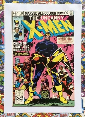 Buy Uncanny X-men #136 - Aug 1980 - Dark Phoenix Appearance - Nm- (9.2) Pence Copy! • 49.99£