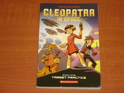 Buy CLEOPATRA IN SPACE Vol.1 'TARGET PRACTICE' By Mike Maihack 2014 Scholastic Books • 12.99£