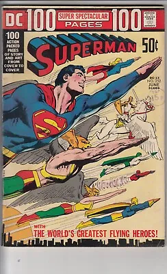 Buy Superman 252 - 1972 - 100 Pages - Adams Cover - Very Fine - • 29.99£
