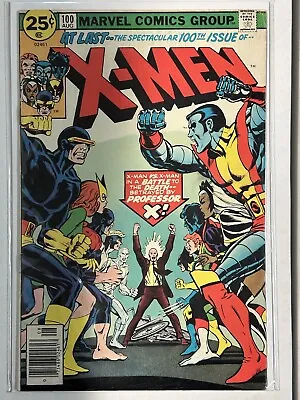 Buy Uncanny X-Men #100 Mid-Grade Bronze Age Key Wolverine Old X-men Vs New X-Men • 120.63£