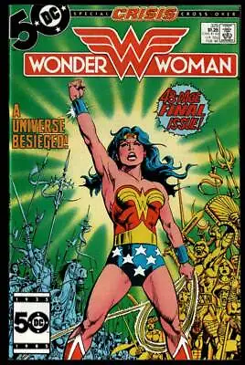 Buy LAST ISSUE 1st. Series WONDER WOMAN #329 Diana & Steve Marry 1986 DC Comics VF+ • 18.89£