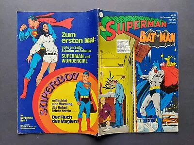 Buy EHAPA COMIC / SUPERMAN And BATMAN Issue 26 From 1972 / Z2 (without Voucher) • 14.45£