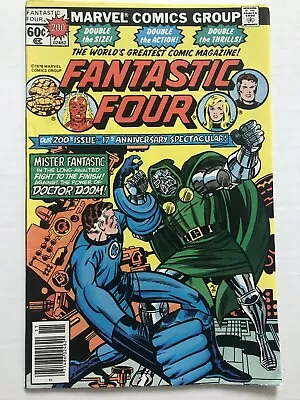 Buy FANTASTIC FOUR #200: When Titans Clash! 1978 DBL ISSUE DOCTOR DOOM Marvel Comics • 13.58£