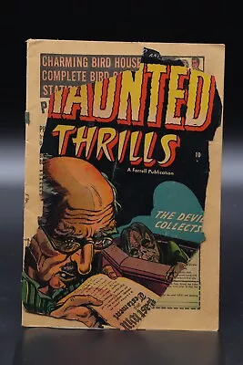 Buy Haunted Thrills (1952) #15 Stories Complete Pieces Off Front & Back Cover Poor • 63.68£