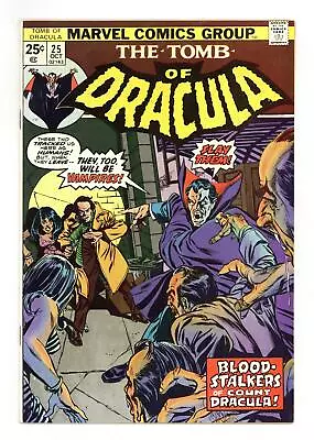 Buy Tomb Of Dracula #25 VF- 7.5 1974 1st App. Hannibal King • 84.44£
