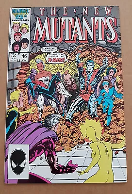 Buy New Mutants (Vol. 1) #46 - MARVEL Comics - December 1986 - FINE- 5.5 • 5£