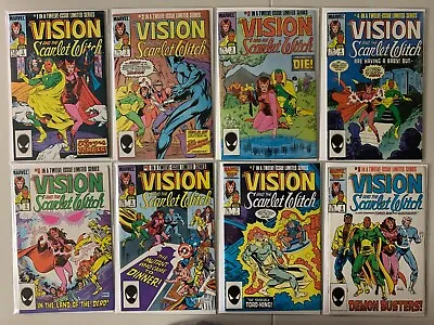 Buy Vision And The Scarlet Witch Run #1-12 Direct 2nd Series 11 Diff Avg 8.0 (1985) • 56.76£
