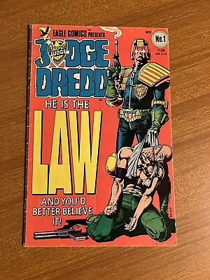 Buy Judge Dredd He Is The Law #1 First Us Appearance Judge Joseph Dredd 1983 • 19.95£