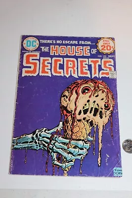 Buy House Of Secrets Comic Book #123 1974 Classic Frank Robbins Cover Art Ice Cream • 15.80£