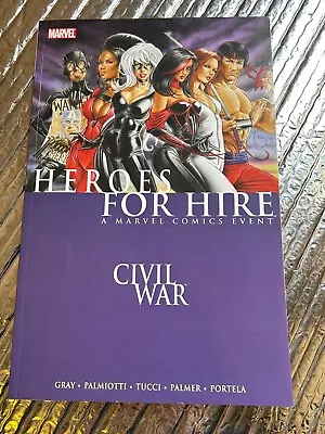 Buy Heroes For Hire Vol. 1: Civil War - 1st Print 2007 Marvel Trade Paperback/TPB/GN • 12.99£