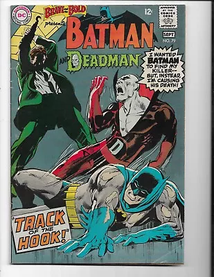 Buy Brave And The Bold 79 - Vg/f 5.0 - Deadman - Batman - Neal Adams Art (1968) • 31.98£