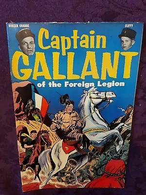 Buy Captain Gallant Of The Foreign Legion Comic 1955 - Buster Crabbe - Cuffy - Heinz • 3.89£