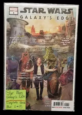 Buy Marvel Comics - Star Wars: Galaxy's Edge - 1st Print Complete Run 1 - 5 • 39.82£
