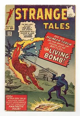 Buy Strange Tales #112 GD- 1.8 1963 • 22.17£