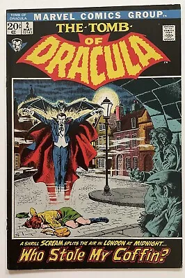 Buy The Tomb Of Dracula #2 ~ 1972 Marvel ~ 2nd App Dracula ~ Close-up Pics ~ F/vf  • 91.08£