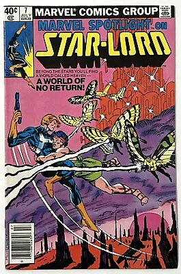 Buy MARVEL SPOTLIGHT 7 2nd Star-Lord In Comics Origin Peter Quill 1980 KEY Newsstand • 9.42£
