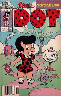 Buy Little Dot #1 Newsstand Cover (1992-1994) Harvey • 6.11£
