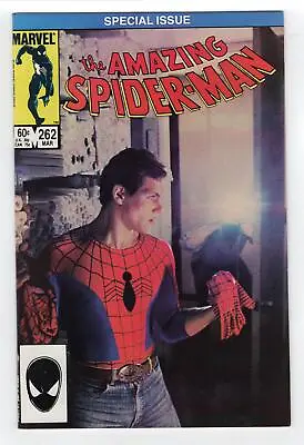 Buy 1985 Marvel Amazing Spider-man #262 Photo Cover Direct High Grade Key Rare • 24.07£