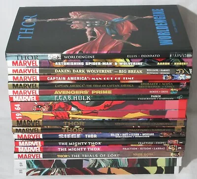 Buy Marvel Comic Graphic Novels Collection Many To Choose From Thor Hulk Avengers + • 4.99£