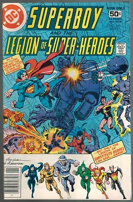Buy Superboy Legion Of Super-Heroes 243  Earthwar Pt 3!  VF+ 1978 DC Comic • 10.24£