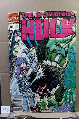 Buy The Incredible Hulk #388 1991 Marvel  1st App. Of Speedfreek VF/NM • 5.36£