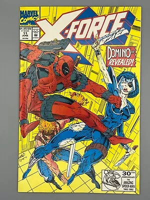 Buy X-Force #11 (1992) - 1st Appearance Of  Real  Domino - NM HIGH GRADE • 14.33£