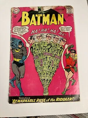 Buy Batman #171 1st App Silver Age Riddler DC Comics 1965 Low Grade • 125.92£