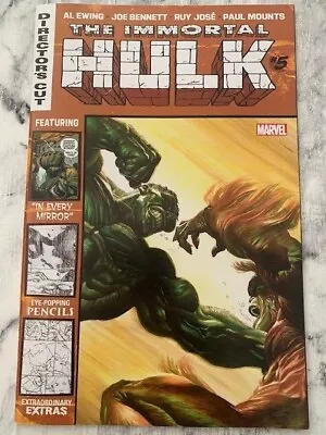 Buy The Immortal Hulk 5 Alex Ross Directors Cut Variant 1st Print NM Marvel 2019 • 8.99£