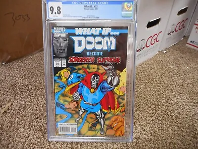 Buy What If 52 Cgc 9.8 Doctor Doom Becomes Sorcerer Supreme WHITE Pgs Fantastic Four • 221.36£