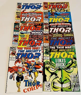 Buy Thor # 440,441,442,443,444,445,446,447,448,449   (Marvel 1992)  Very Fine • 31.71£