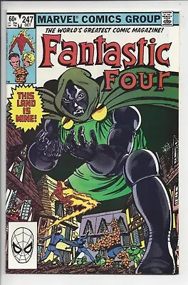 Buy Fantastic Four #247 NM (9.6) 1982-  Byrne Doctor Doom, 1st Kristoff Vernard • 15.99£