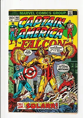 Buy Captain America #160 (1973) 1st App Solar 1ST PRINT • 7.90£