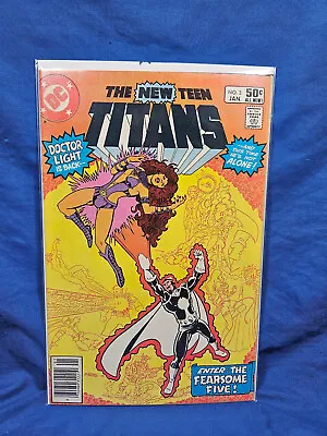 Buy New Teen Titans #3 (1980) Doctor Light VF+ Newsstand UPC • 3.15£
