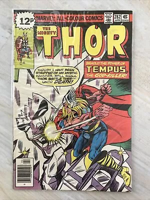 Buy Mighty Thor Number 282 1st Time Keepers Appearance Vintage Marvel Comics 1979 Fr • 12.99£