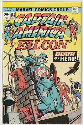 Buy Captain America #183   (Marvel Comics 1968)  VFN • 14.95£