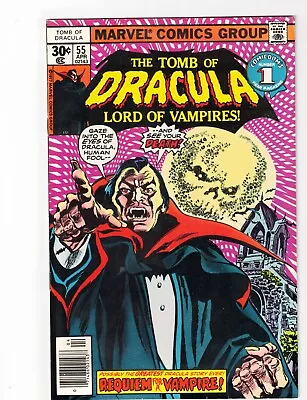 Buy THE TOMB OF DRACULA #55 I1976 Marvel Bronze Age Comic • 8£
