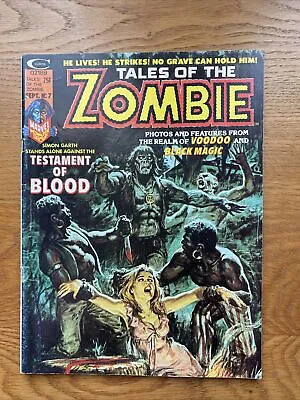 Buy Tales Of The Zombie #  7 Curtis Magazine 1974 • 30£