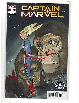 Buy Captain Marvel (Volume 10) #46 Peach Momoko Planet Of The Apes Variant 9.6 • 16.12£