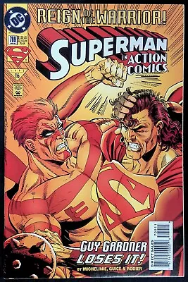 Buy Action Comics Vol. 1 #709 ~ Vf 1995 Dc Comics ~ Jackson Butch Guice Cover & Art • 5.72£