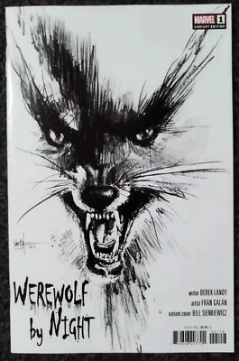 Buy Werewolf By Night #1 1:25 Incentive Black & White Hidden Gem Variant 🔥🔥 • 14£