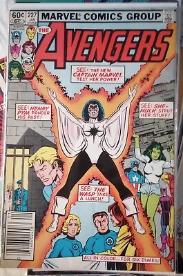 Buy Avengers 227   2nd Captain Marvel (Monica Rambeau) & Joins The Avengers • 79.30£