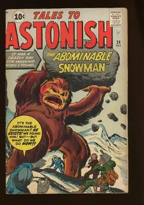 Buy Tales To Astonish 24 VG+ 4.5 High Definition Scans *b23 • 160.12£