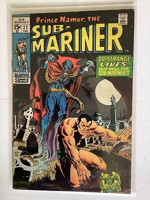 Buy Prince Namor, The Sub-Mariner #22 Silver Age Marvel Comics VFN • 23.99£
